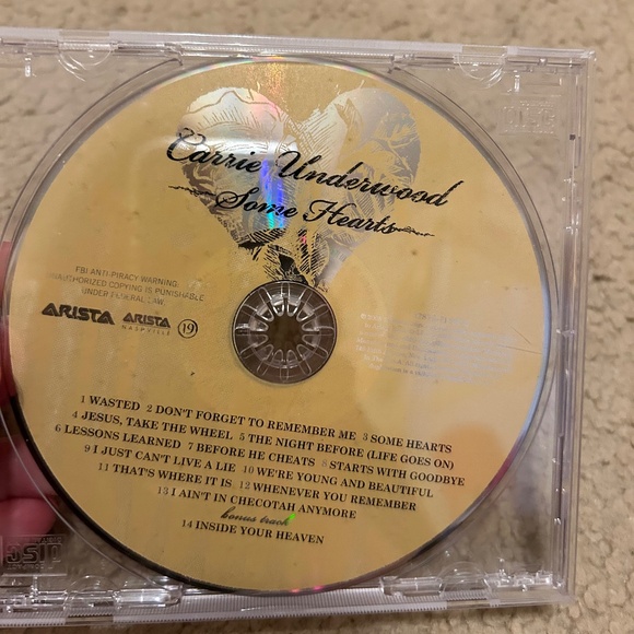 Carrie Underwood Some Hearts CD - Picture 1 of 1